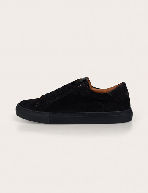 Sneakers in camoscio |Colore:Blu