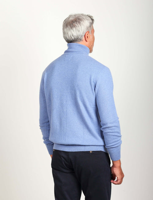Dolcevita in puro cashmere Luigi Fusaro