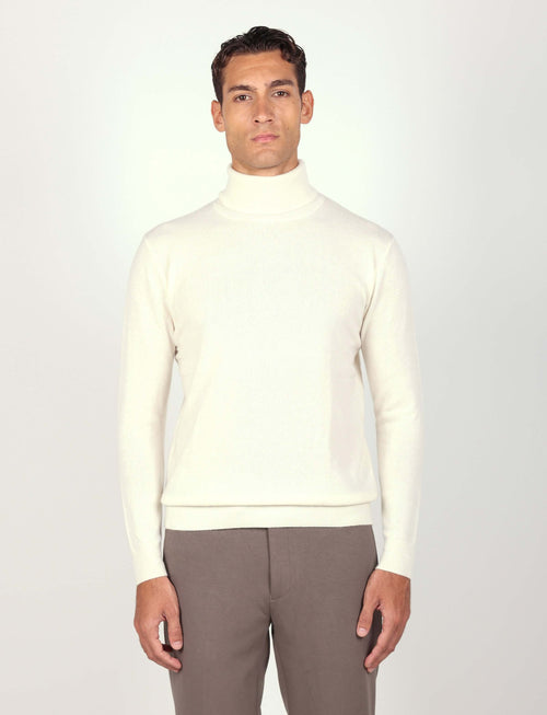 Dolcevita in puro cashmere Luigi Fusaro