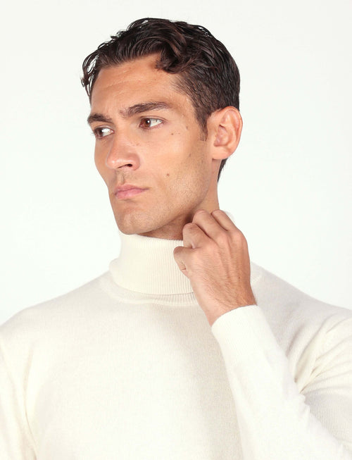 Dolcevita in puro cashmere Luigi Fusaro