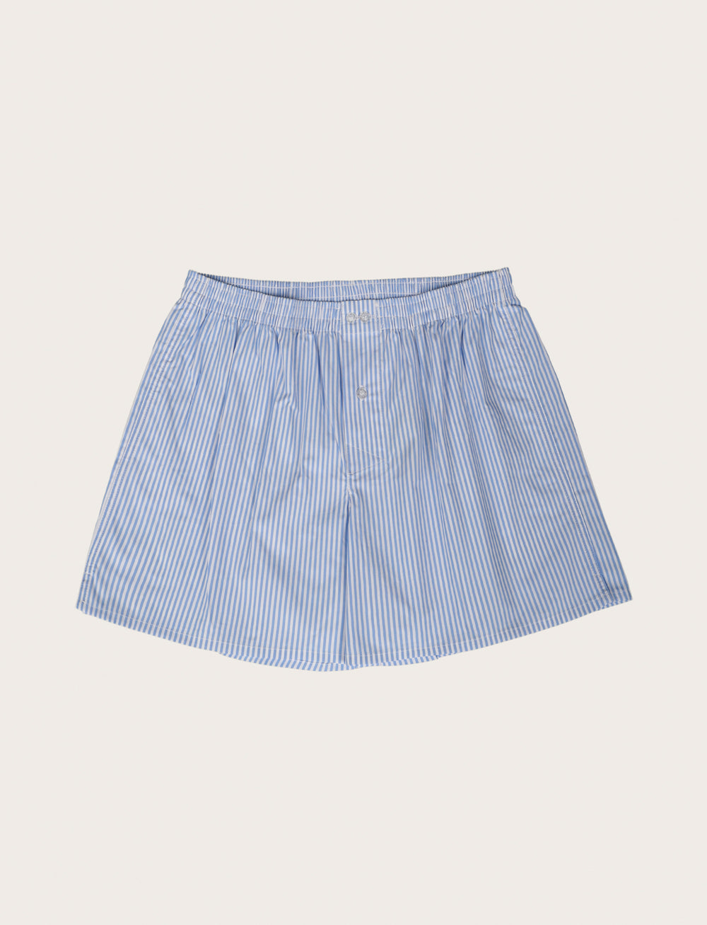 Boxer a riga media in cotone