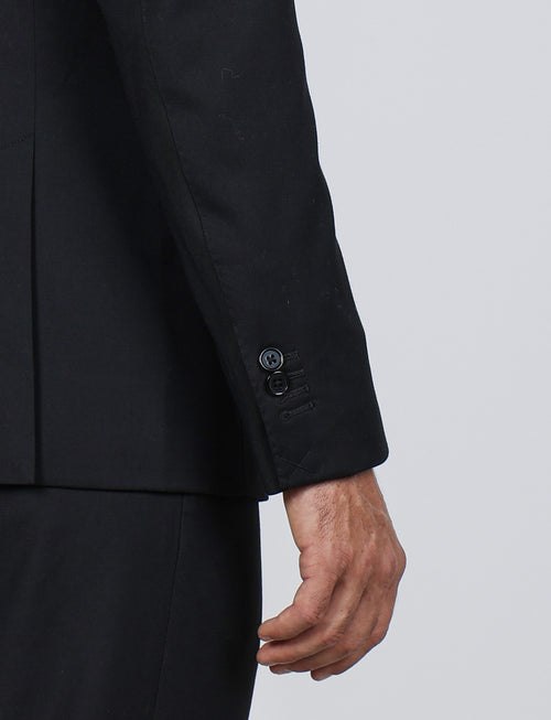 Abito classico tinta unita Drop 7 |Colore:Nero