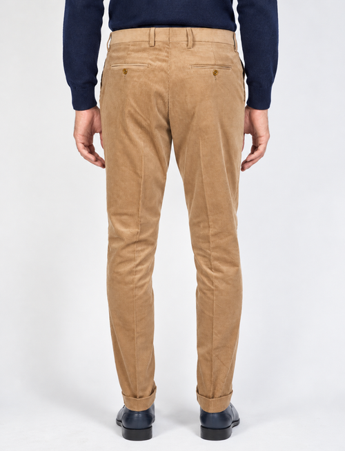 Pantaloni in velluto a coste di cotone |Colore:Beige