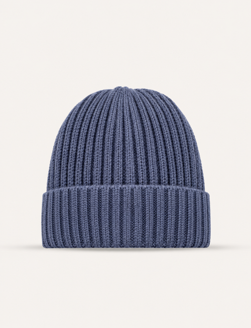 Berretto in puro cashmere 100%|Colore:Azzurro