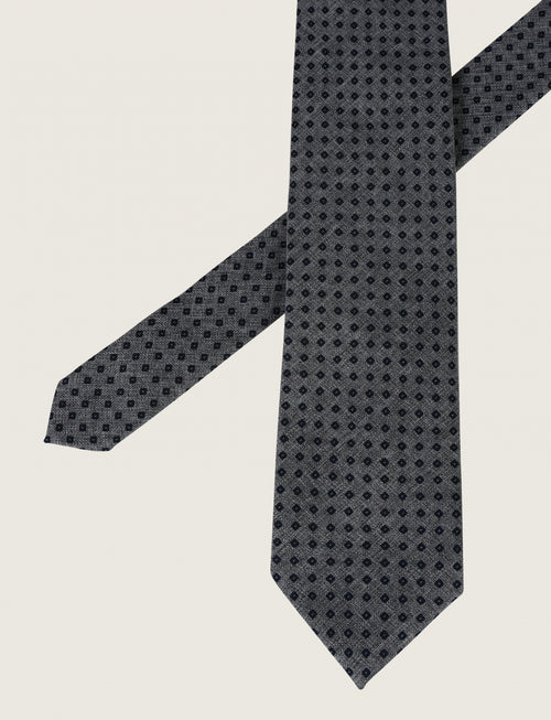 Cravatta fantasia geometrica_Luigi Fusaro